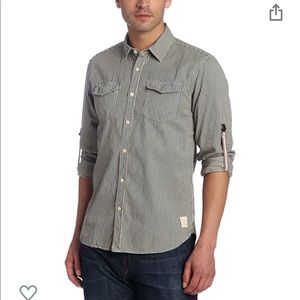 Men's Scotch and Soda pin worker shirt